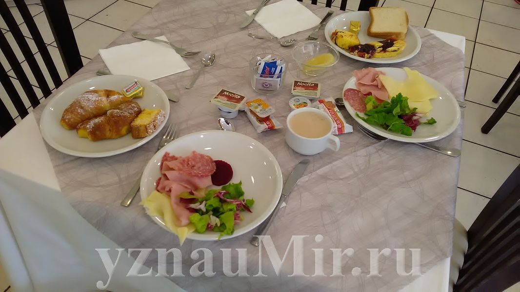 Завтраки в Италии